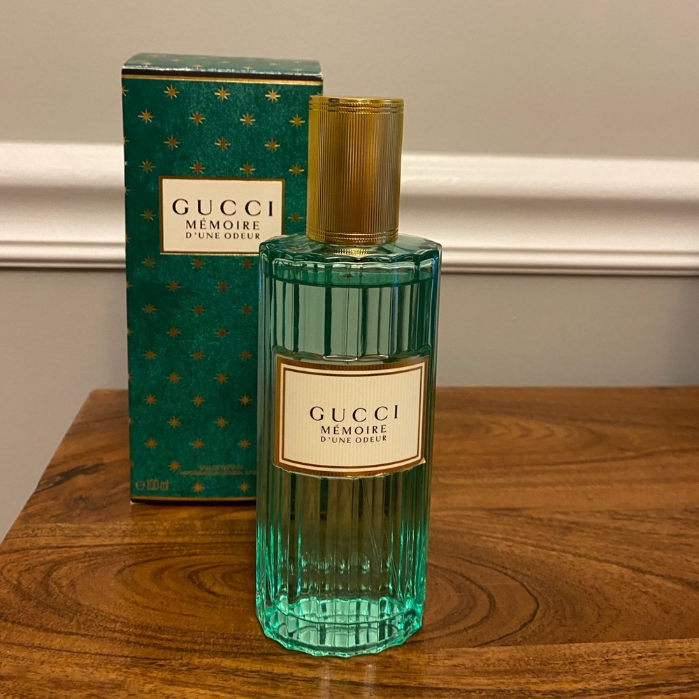 Gucci Memiore D’une Odeur perfume 100ml (3.3 oz) Almost full bottle with box